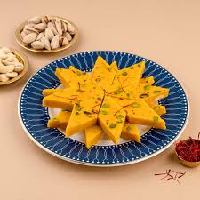Kesar Kaju Katli